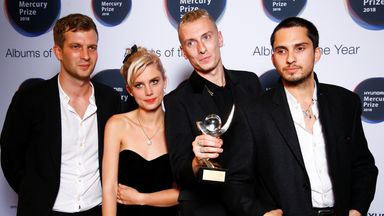 Wolf Alice won the Mercury Prize in 2018. Pic: Reuters